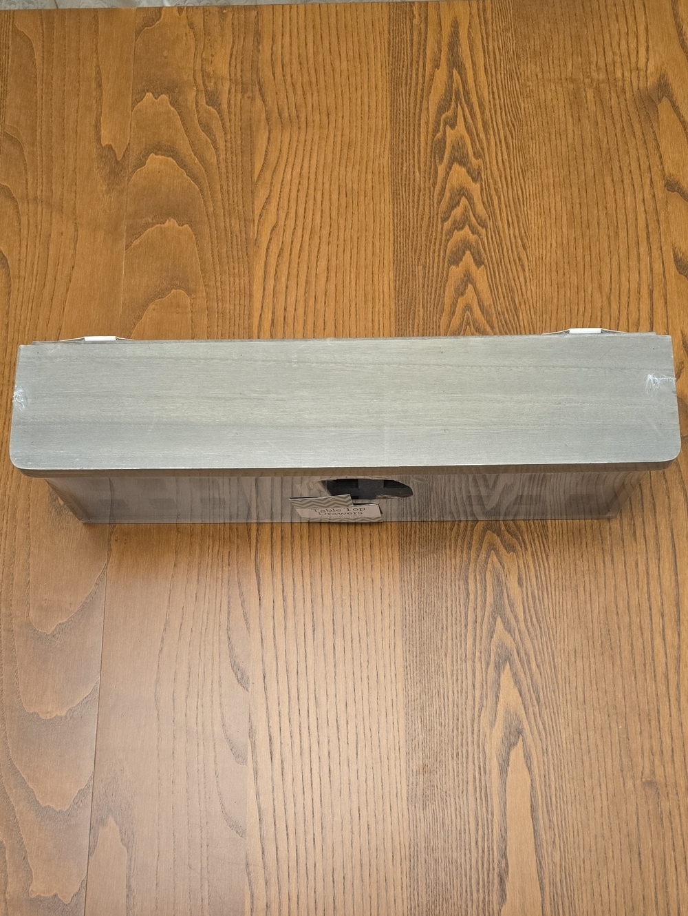 Rustic 3 Drawer Organizer Tabletop or Wall Mount Farmhouse Storage Unit MDF Wood - Picture 4 of 9